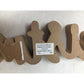 ''Christmas'' White Sparkly Wooden Christmas Holiday Decoration sign - A+ Stuff - Seasonal & Holiday Decorations - A+ Stuff