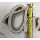''Christmas'' White Sparkly Wooden Christmas Holiday Decoration sign - A+ Stuff - Seasonal & Holiday Decorations - A+ Stuff