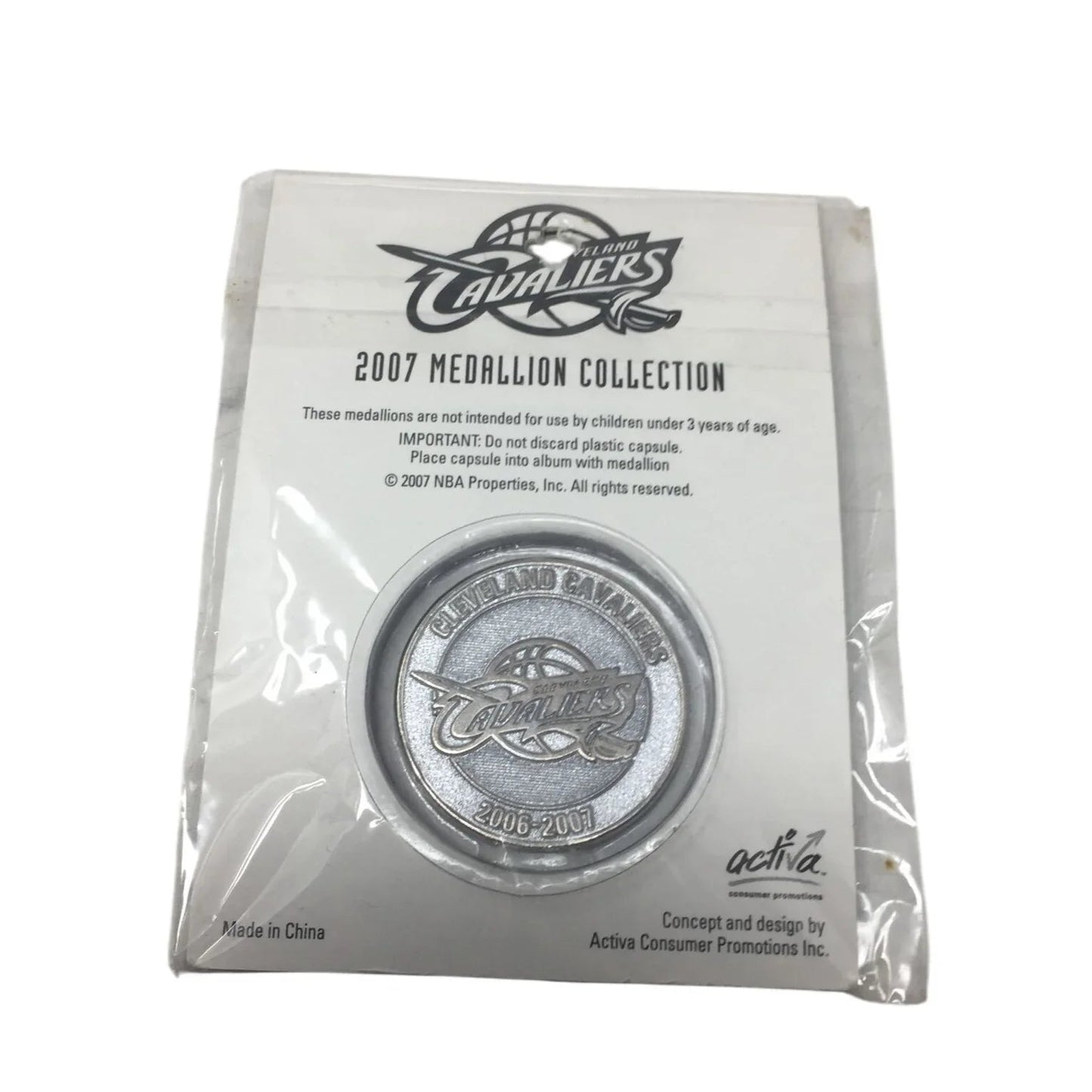 Cleveland Cavaliers 2007 Medallion Collection (6 total) - NWT - Cleveland Cavaliers - Sports Collectibles - A+ Stuff