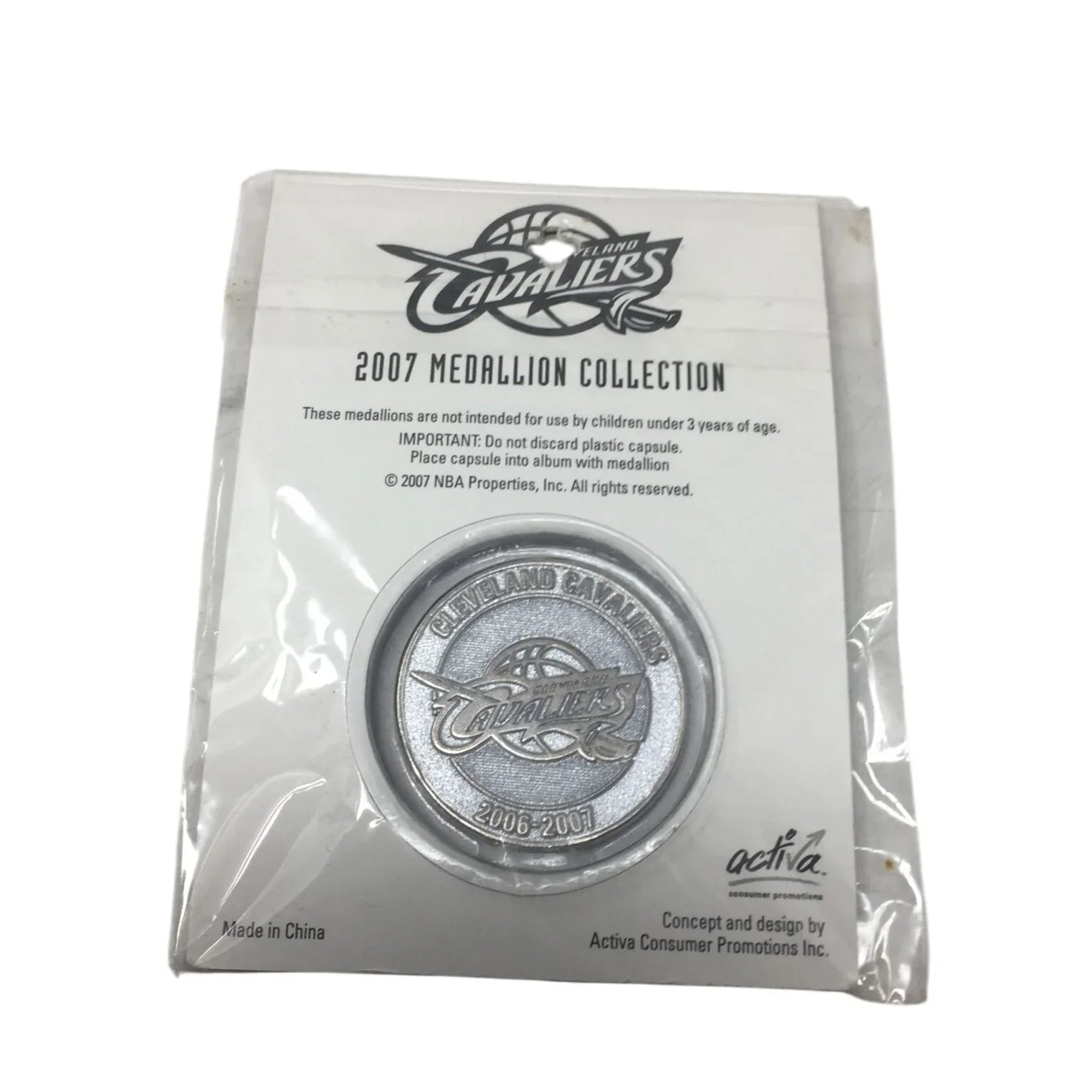 Cleveland Cavaliers 2007 Medallion Collection (6 total) - NWT - Cleveland Cavaliers - Sports Collectibles - A+ Stuff