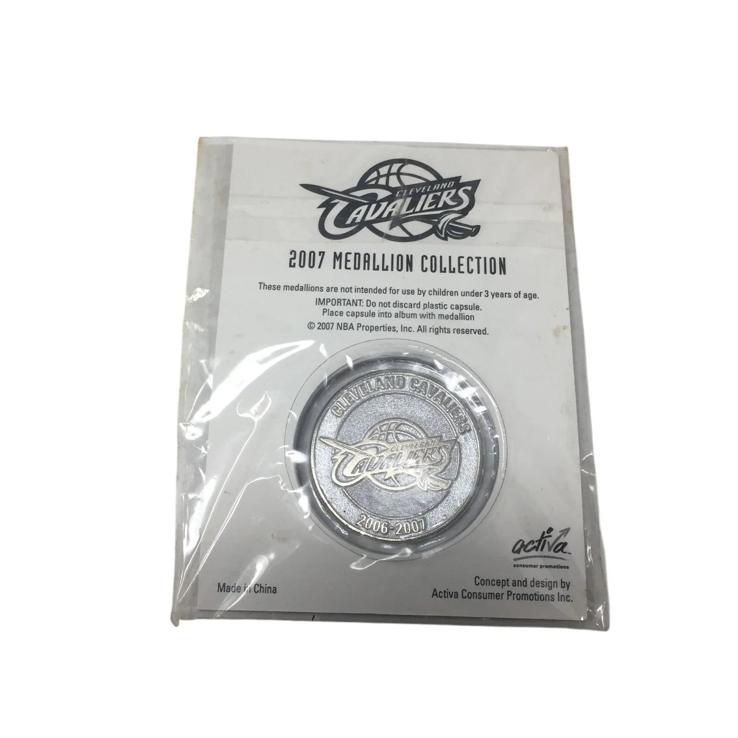 Cleveland Cavaliers 2007 Medallion Collection (6 total) - NWT - Cleveland Cavaliers - Sports Collectibles - A+ Stuff