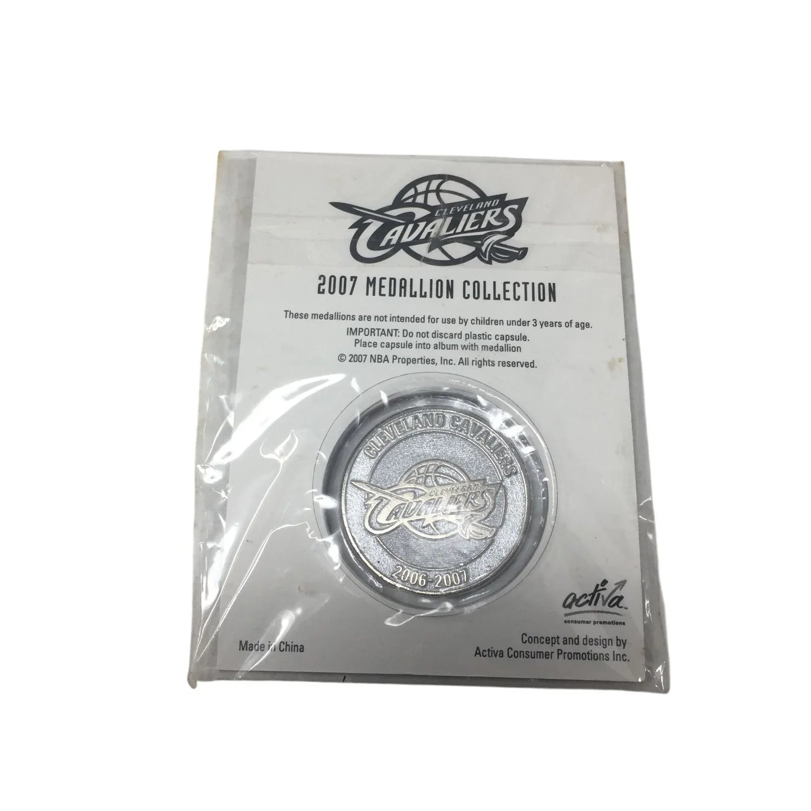 Cleveland Cavaliers 2007 Medallion Collection (6 total) - NWT - Cleveland Cavaliers - Sports Collectibles - A+ Stuff