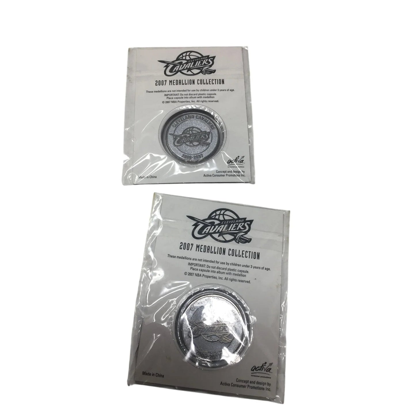 Cleveland Cavaliers 2007 Medallion Collection (6 total) - NWT - Cleveland Cavaliers - Sports Collectibles - A+ Stuff