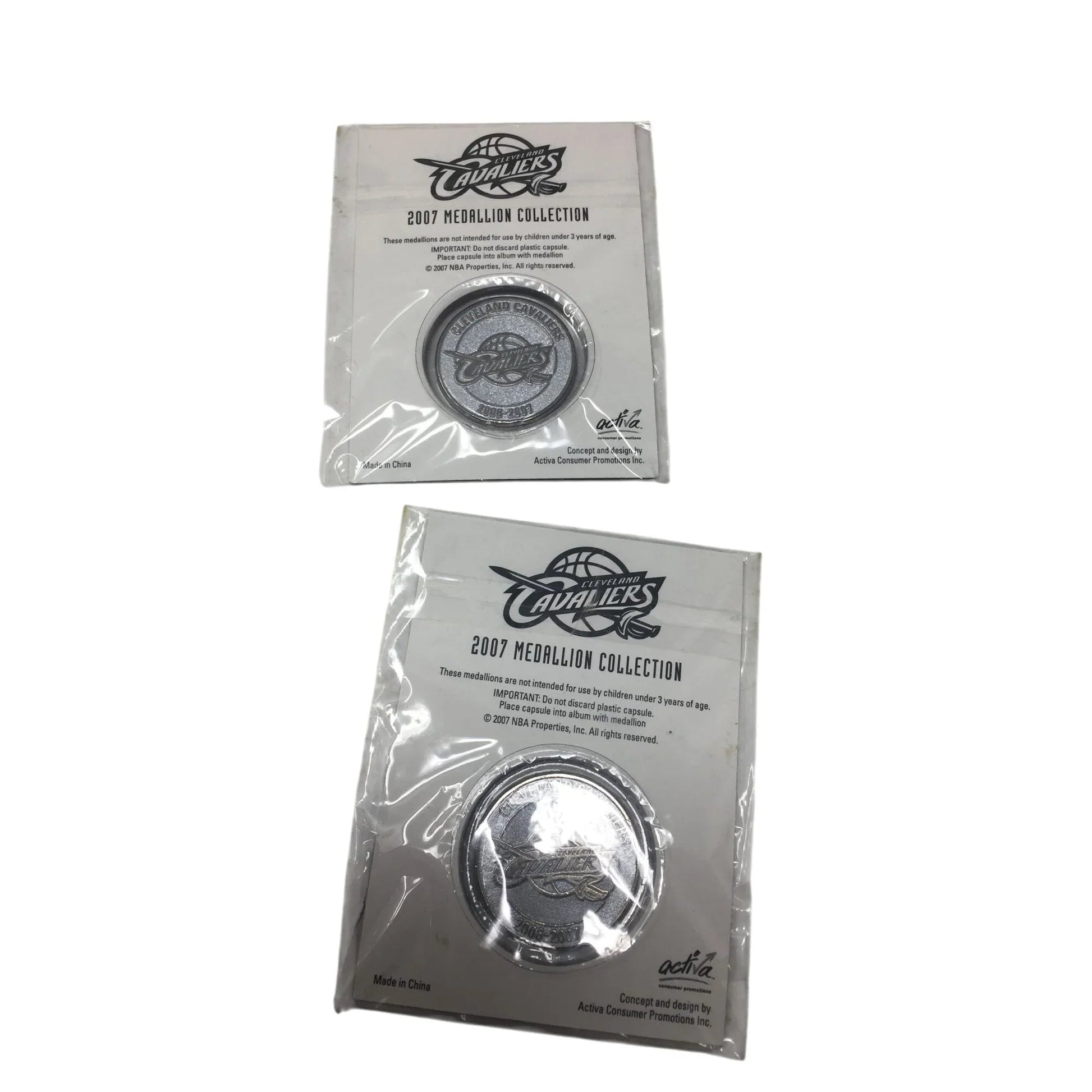 Cleveland Cavaliers 2007 Medallion Collection (6 total) - NWT - Cleveland Cavaliers - Sports Collectibles - A+ Stuff
