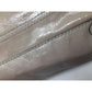 COACH Chelsea Patent Leather Peyton Carryall Satchel - Grayish Tan w Teal Lining - COACH - Designer bag - A+ Stuff