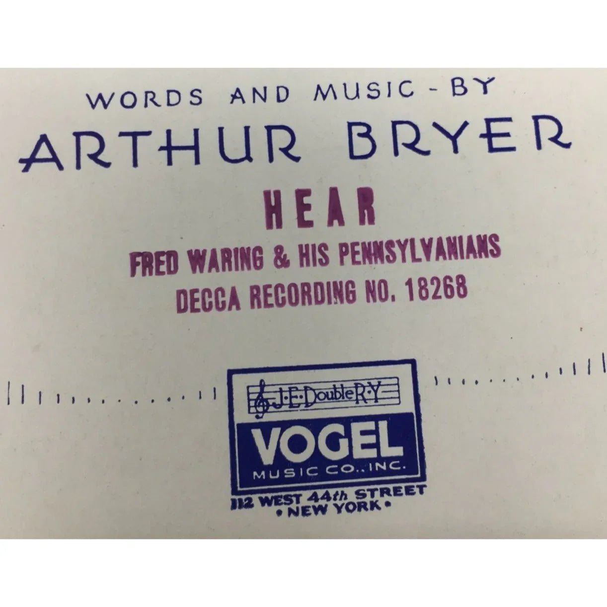''Coast Guard Forever'' Words and music by Arthur Bryer - A+ Stuff - SHEET MUSIC - A+ Stuff