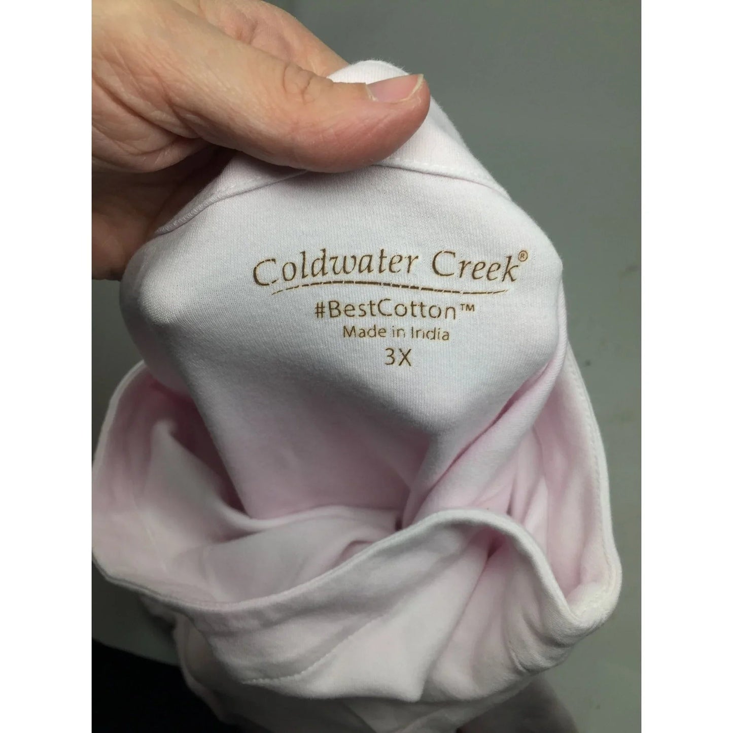 Coldwater Creek BestCotton Size 3X Womens Long Sleeve Pink Shirt - coldwater creek - Shirts & Tops - A+ Stuff