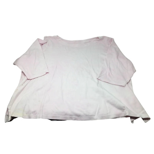 Coldwater Creek BestCotton Size 3X Womens Long Sleeve Pink Shirt - coldwater creek - Shirts & Tops - A+ Stuff