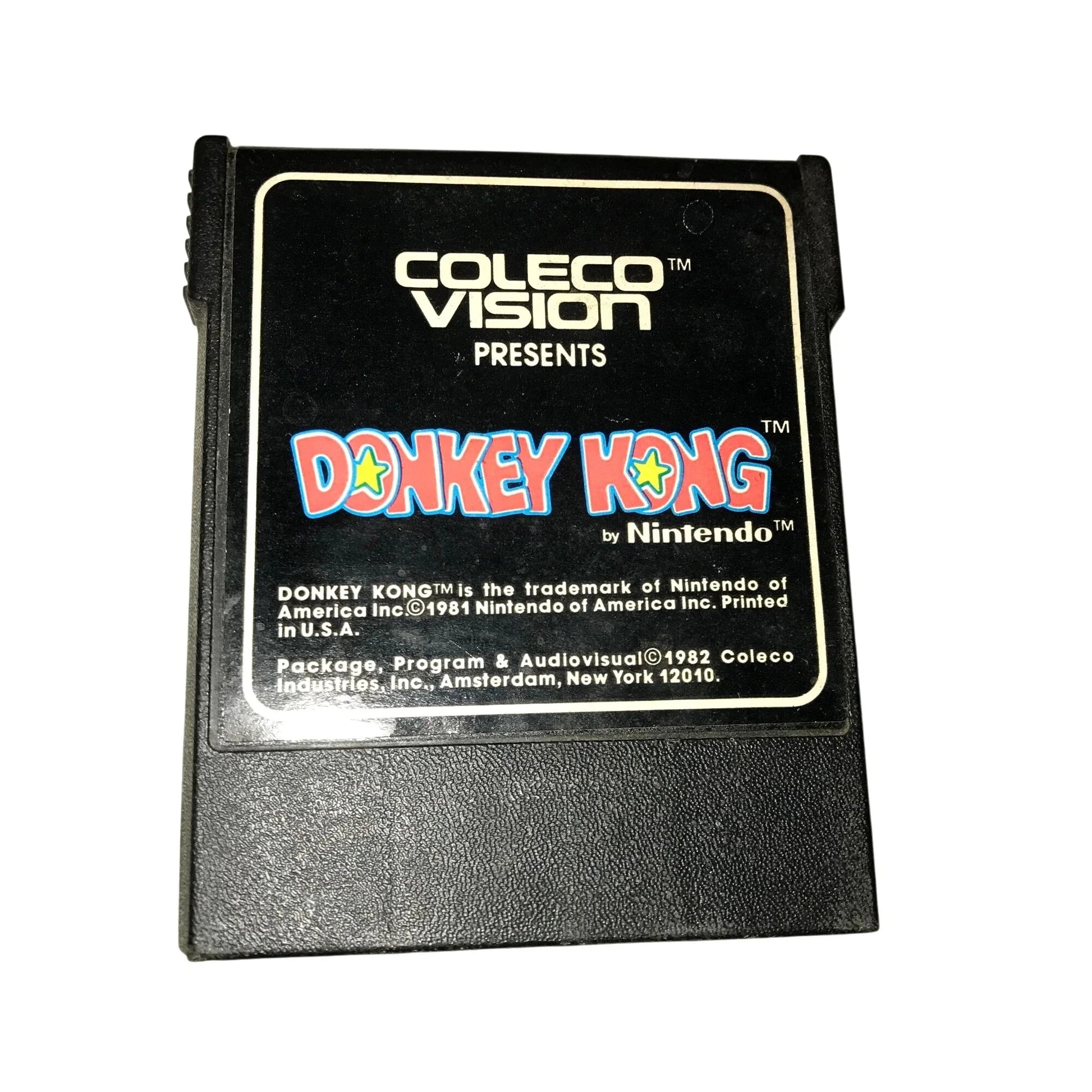 ColecoVision Donkey Kong , Turbo and Smurf Games 2 with Manuals - Coleco Vision - A+ Stuff