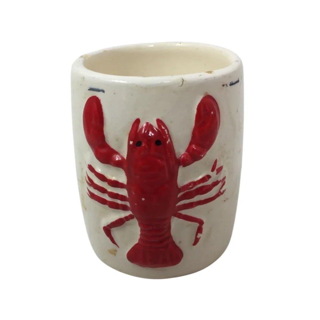 Collectible Souvenir Cup with a Red Lobster on the front of it - A+ Stuff - Vase or Holder - A+ Stuff