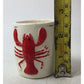 Collectible Souvenir Cup with a Red Lobster on the front of it - A+ Stuff - Vase or Holder - A+ Stuff