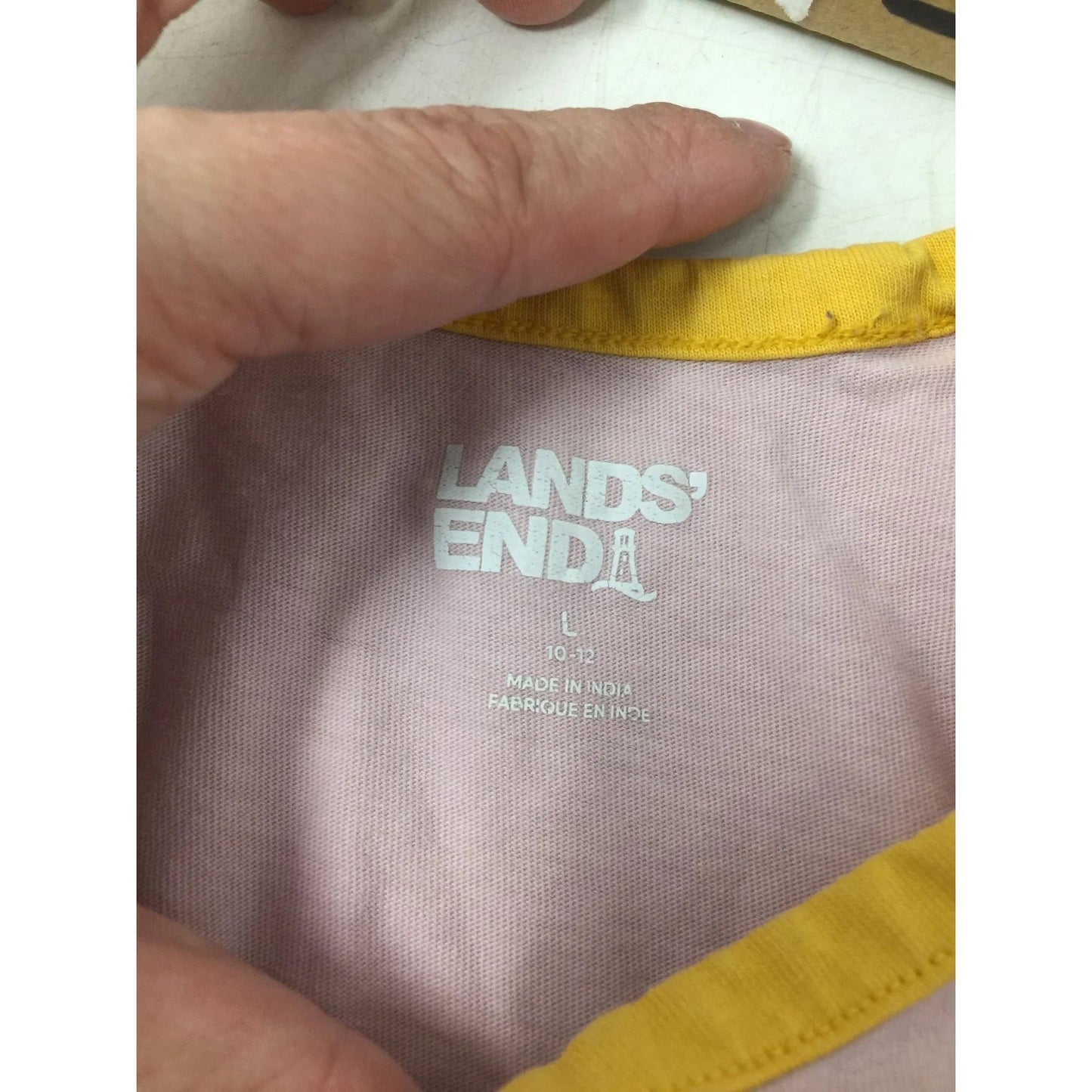 Colorful ''LOVE'' Lands End Size 10 - 12 (Large) Girl's Shirt - A+ Stuff - Shirts & Tops - A+ Stuff