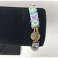 Colorful Velveteen Bracelet with Sequins and Glass - A+ Stuff - Bracelet - A+ Stuff