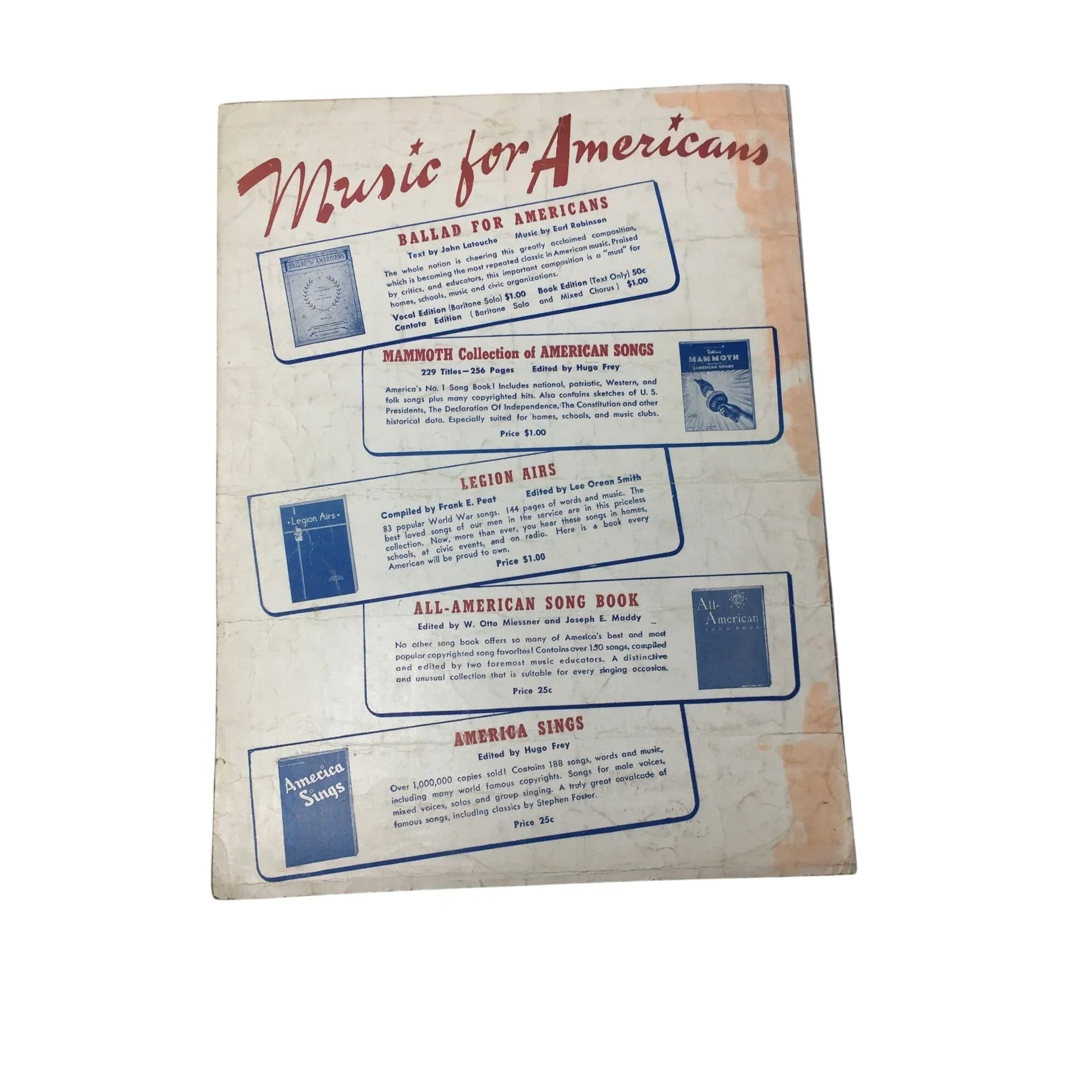 ''Comin' in on a wing and a prayer'' Vintage Sheet music - A+ Stuff - SHEET MUSIC - A+ Stuff
