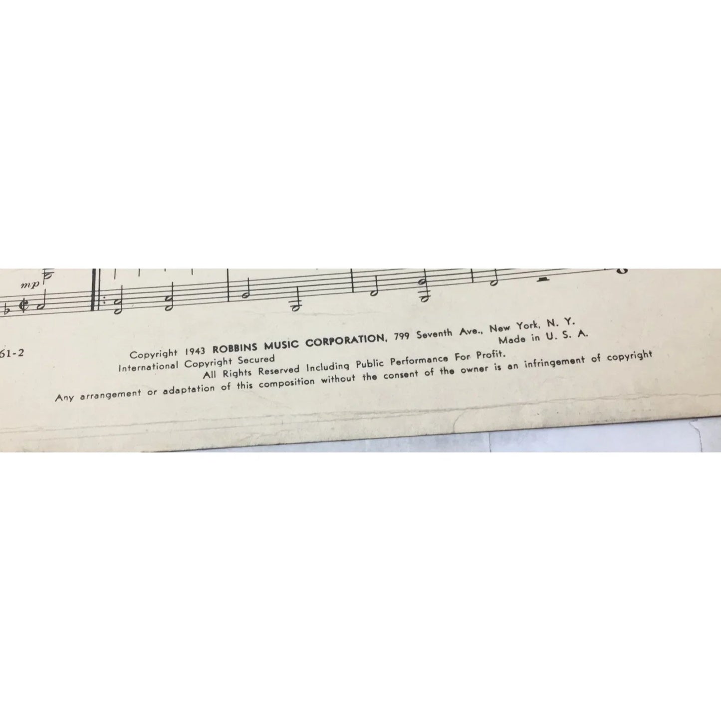 ''Comin' in on a wing and a prayer'' Vintage Sheet music - A+ Stuff - SHEET MUSIC - A+ Stuff