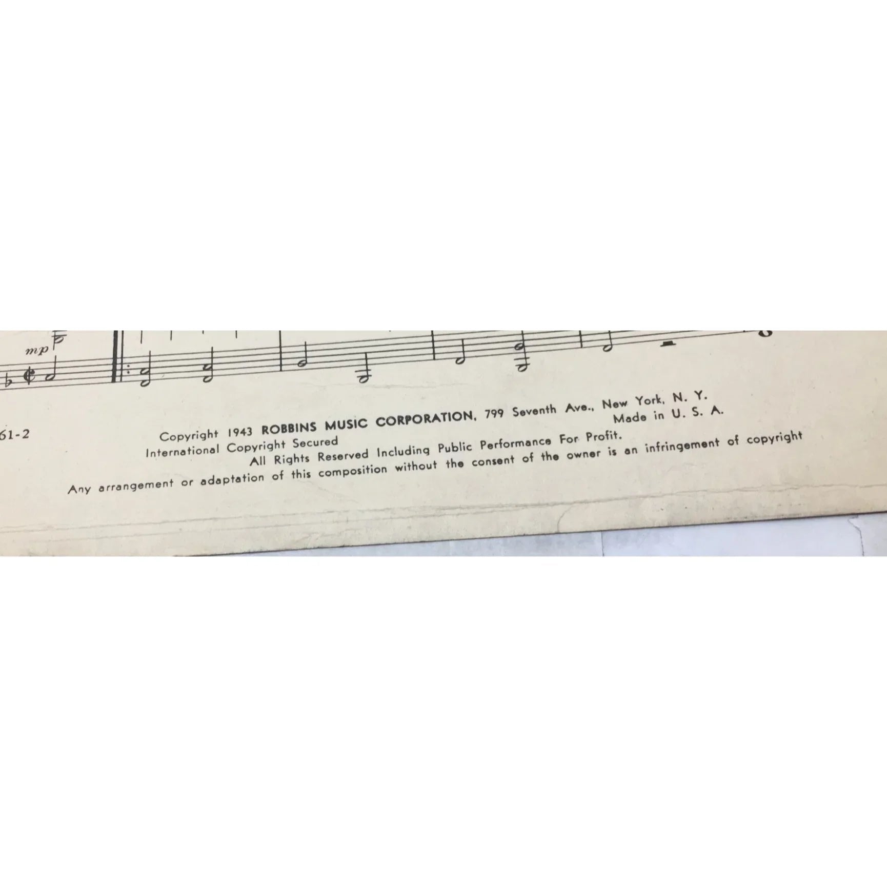 ''Comin' in on a wing and a prayer'' Vintage Sheet music - A+ Stuff - SHEET MUSIC - A+ Stuff
