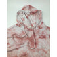 Como Blu Womens Size 2X Pink Tie Dyed Hoodie that ties in the front - COMO BLU - Shirts & Tops - A+ Stuff