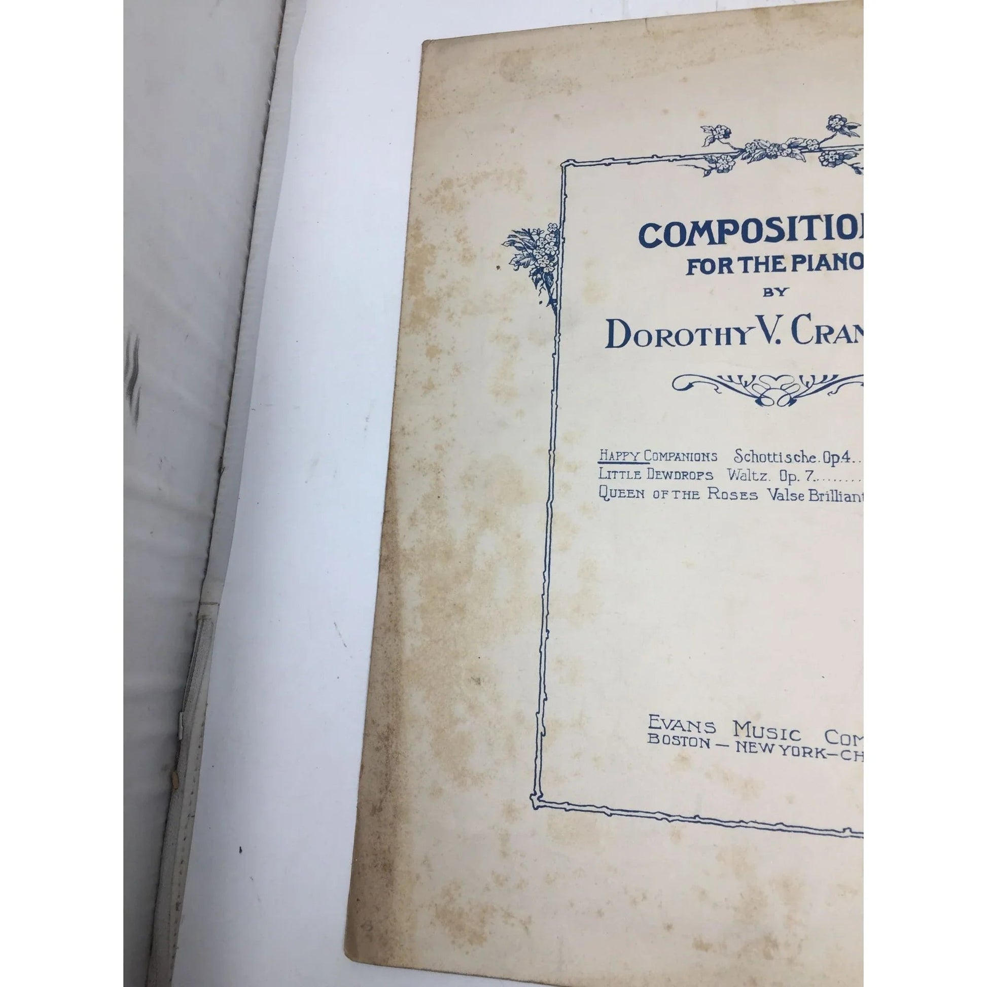 Compositions for the piano - Vintage sheet music - A+ Stuff - Sheet Music - A+ Stuff