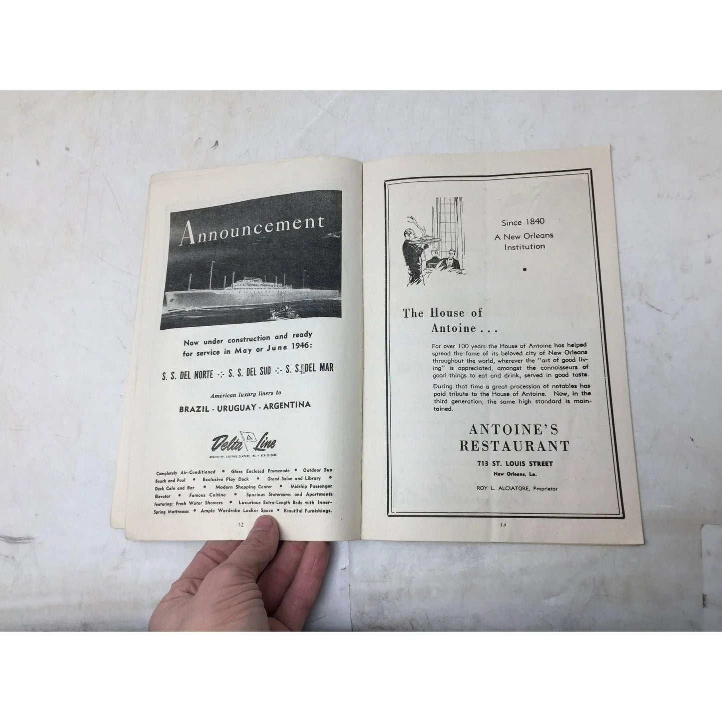 Concert program for a performance by Paul Draper and Larry Adler - A+ Stuff - Books - A+ Stuff