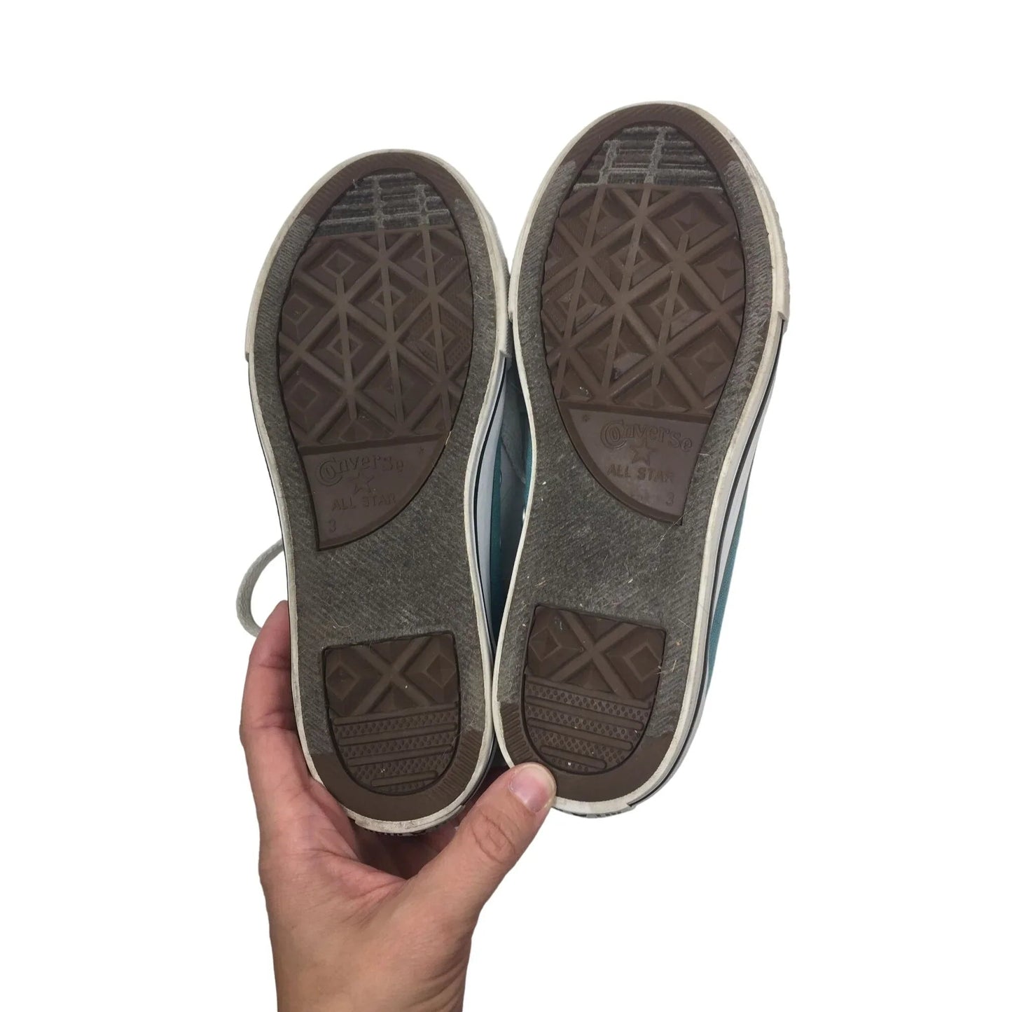 CONVERSE ALL STAR Girl's Size 3 (Teal Color) - A+ Stuff
