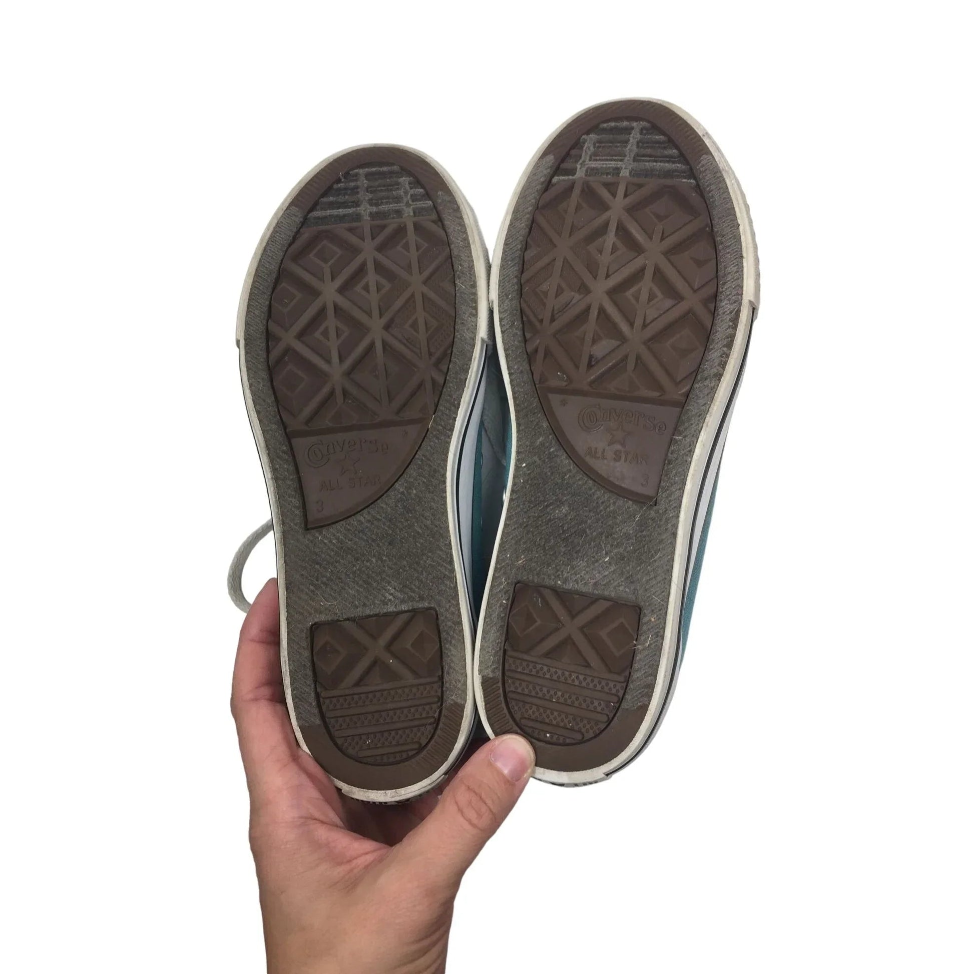 CONVERSE ALL STAR Girl's Size 3 (Teal Color) - A+ Stuff