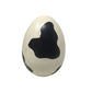 Cow Print Faux Easter Egg - Black/White - A+ Stuff - Seasonal & Holiday Decorations - A+ Stuff