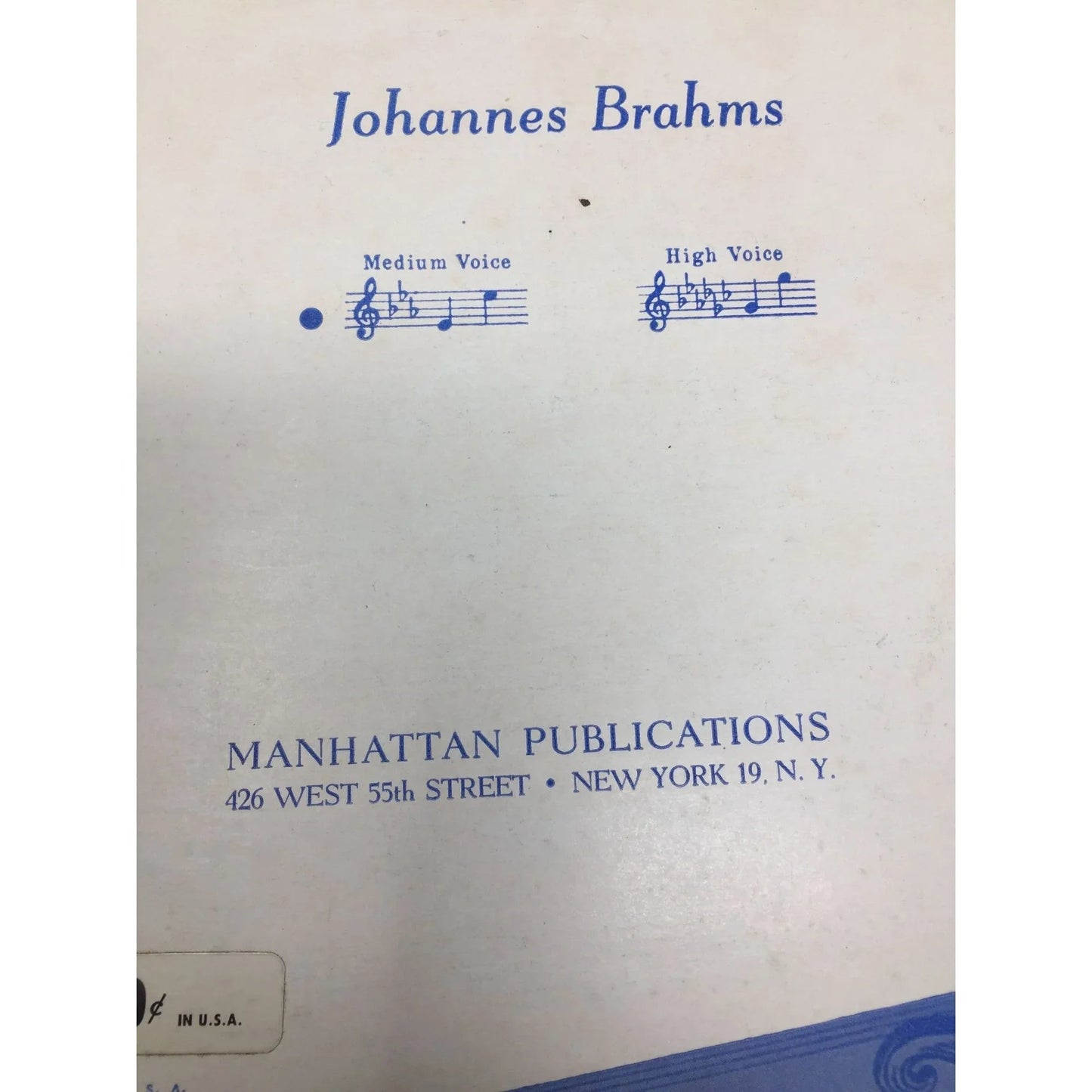 ''Cradle Song'' (Music Classic Series) by Johannes Brahms - A+ Stuff - SHEET MUSIC - A+ Stuff