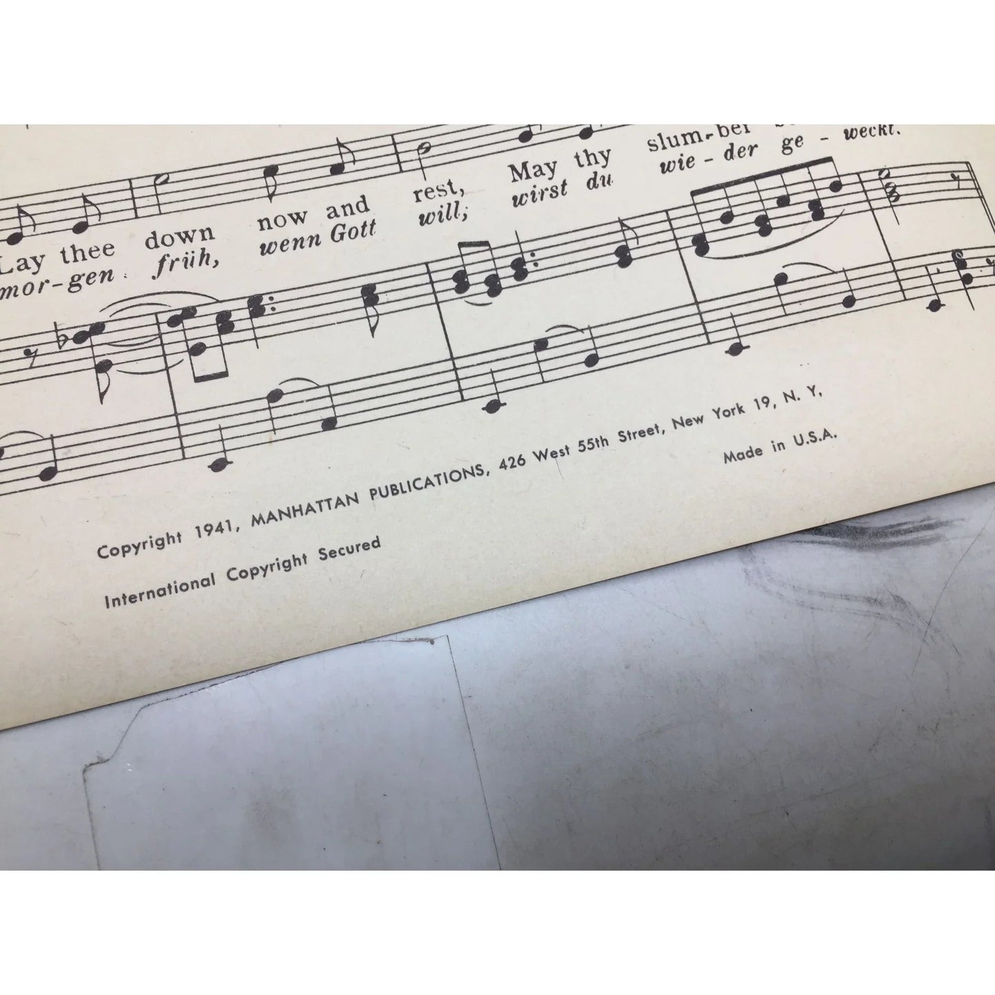 ''Cradle Song'' (Music Classic Series) by Johannes Brahms - A+ Stuff - SHEET MUSIC - A+ Stuff