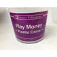 Creative Publications Play Money Plastic Coins in Plastic Bucket - A+ Stuff - Toys - A+ Stuff