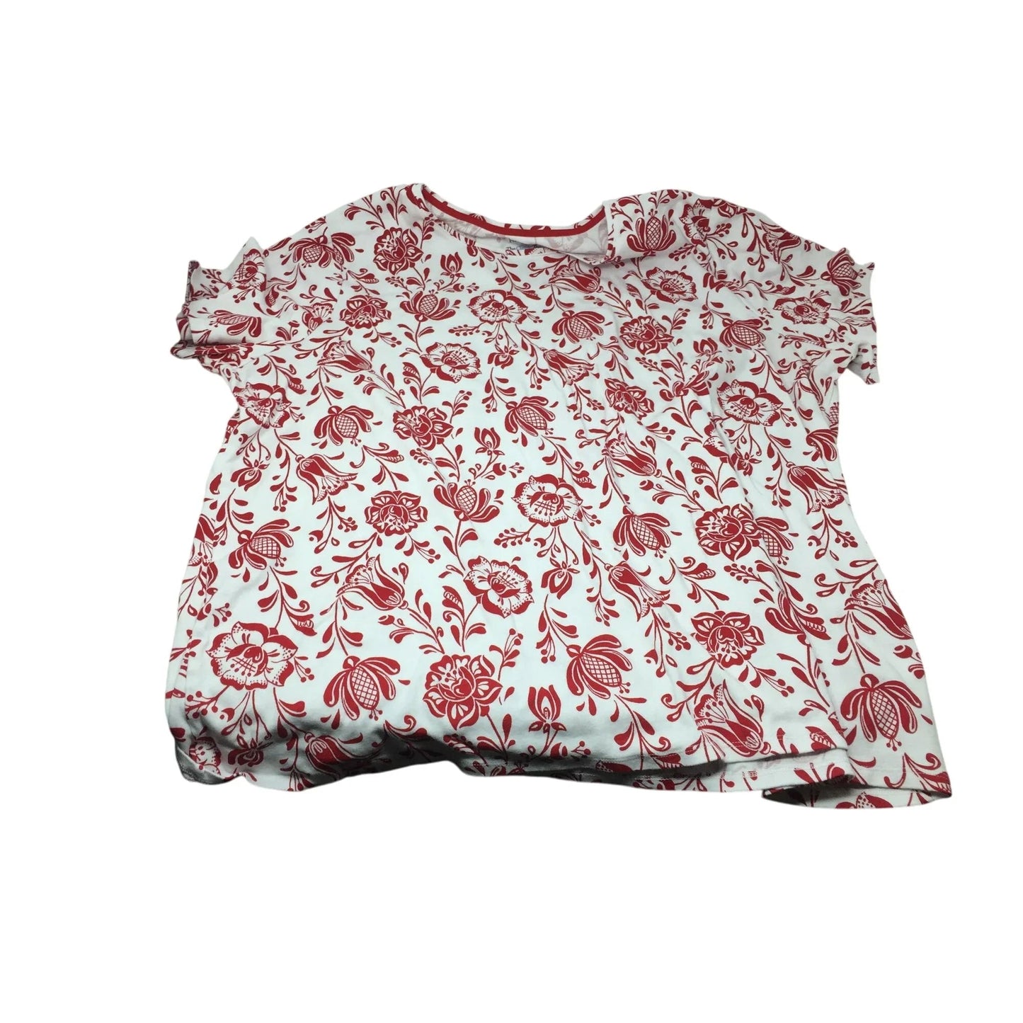 Croft & Barrow The Classic Tee Womens Size 3X (Red and white) - croft & barrow - Shirts & Tops - A+ Stuff