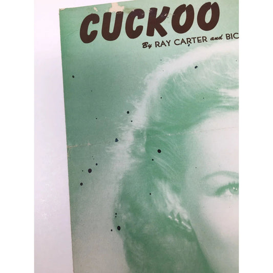 ''CUCKOO WALTZ'' BY RAY CARTER AND BICKLEY REICHNER - A+ Stuff - SHEET MUSIC - A+ Stuff
