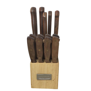 Cuisinart 13 Piece Cutlery Set and Wood Storage Block