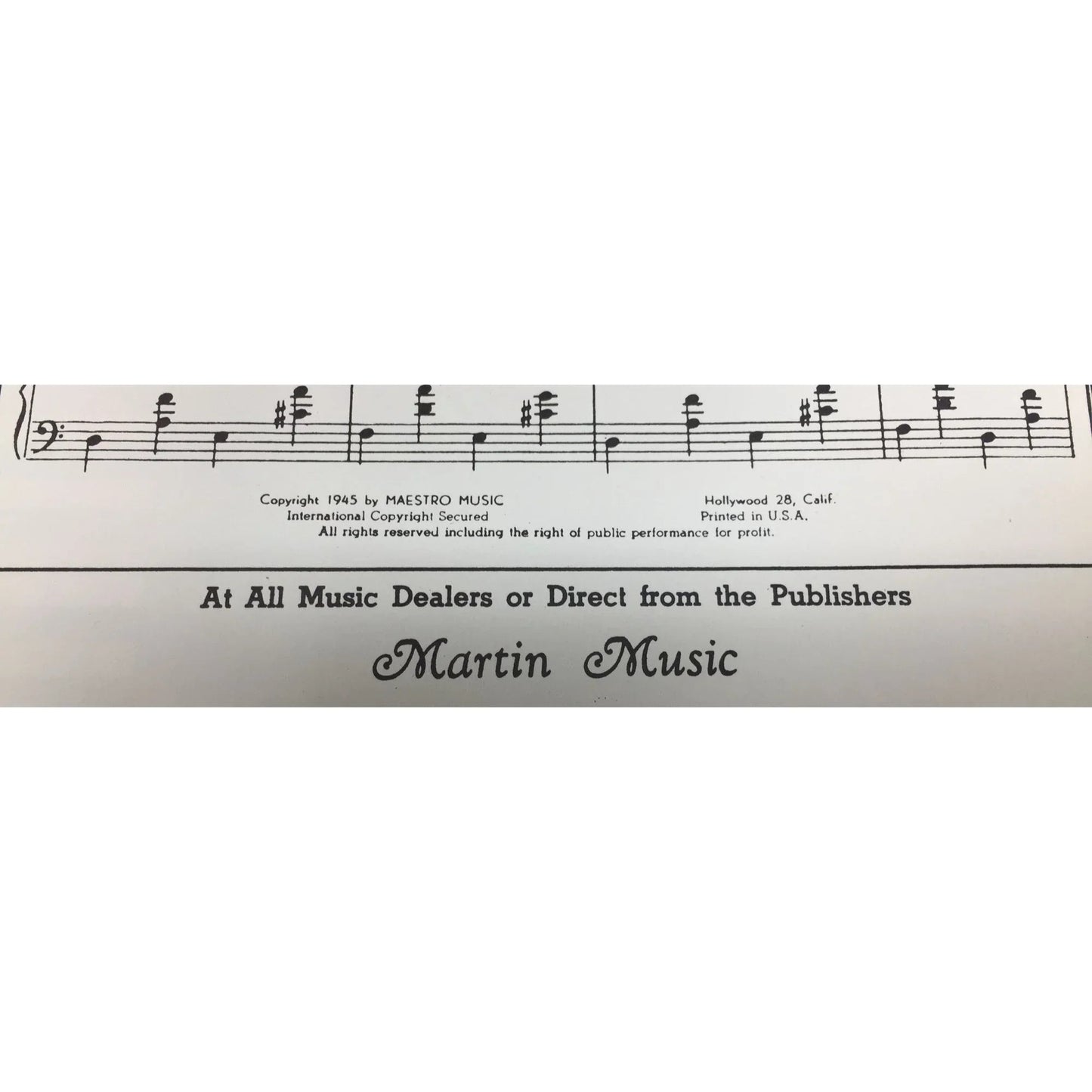 CUMANA (Coo - Ma - Nah) by Barclay Allen Vintage Sheet music - A+ Stuff - SHEET MUSIC - A+ Stuff