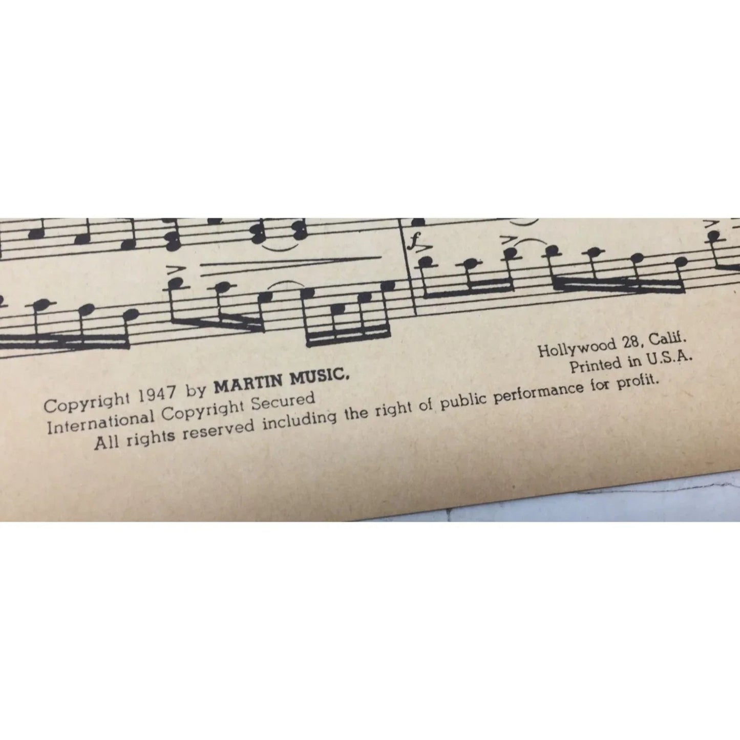 CUMANA (Coo - Ma - Nah) by Barclay Allen Vintage Sheet music - A+ Stuff - SHEET MUSIC - A+ Stuff