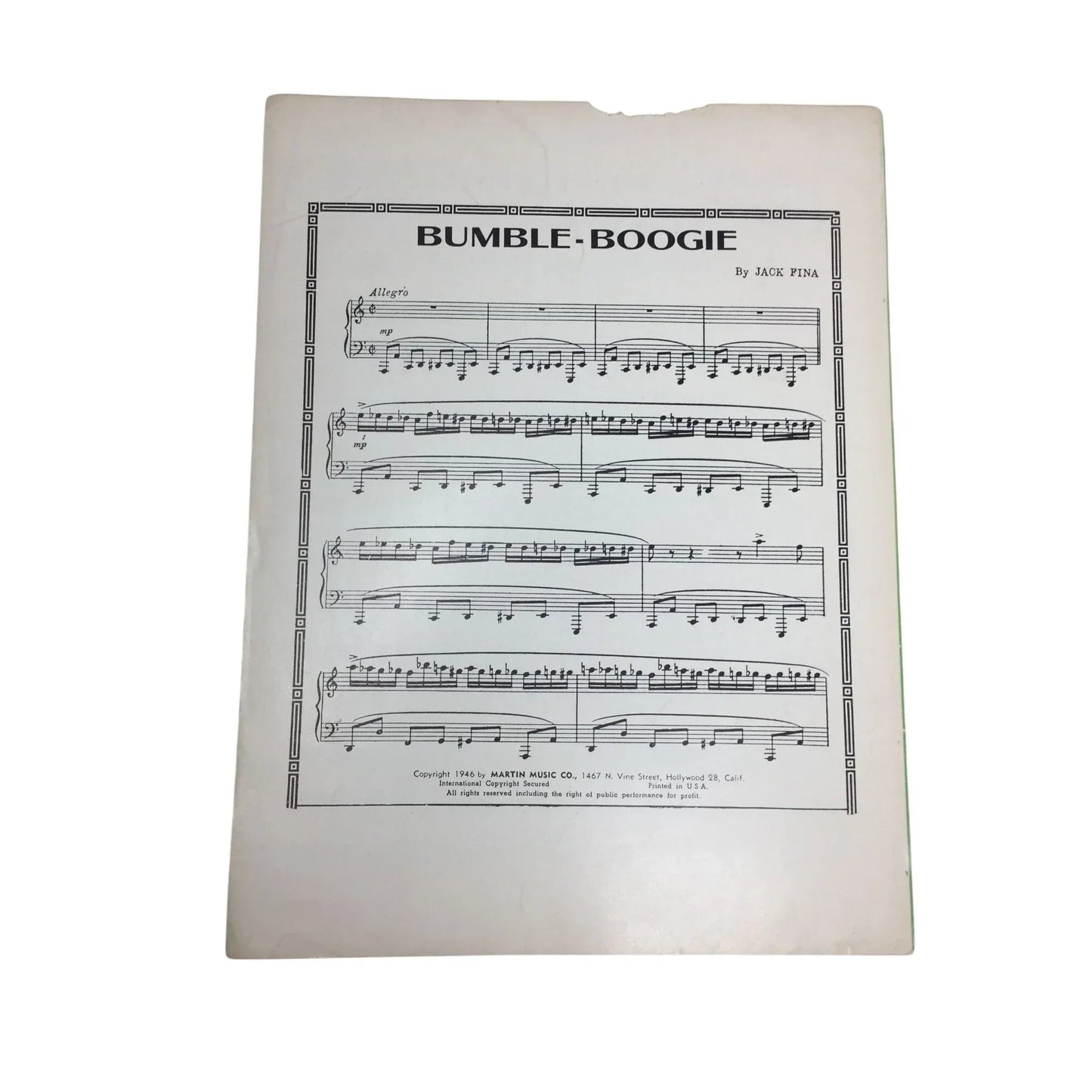 CUMANA (Coo - Ma - Nah) by Barclay Allen Vintage Sheet music - A+ Stuff - SHEET MUSIC - A+ Stuff