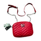 Cute & Fun Badgley Mishka Red Camera Crossbody Bag with Slip Pocket - NWT! - Badgley Mischka - Bag - A+ Stuff