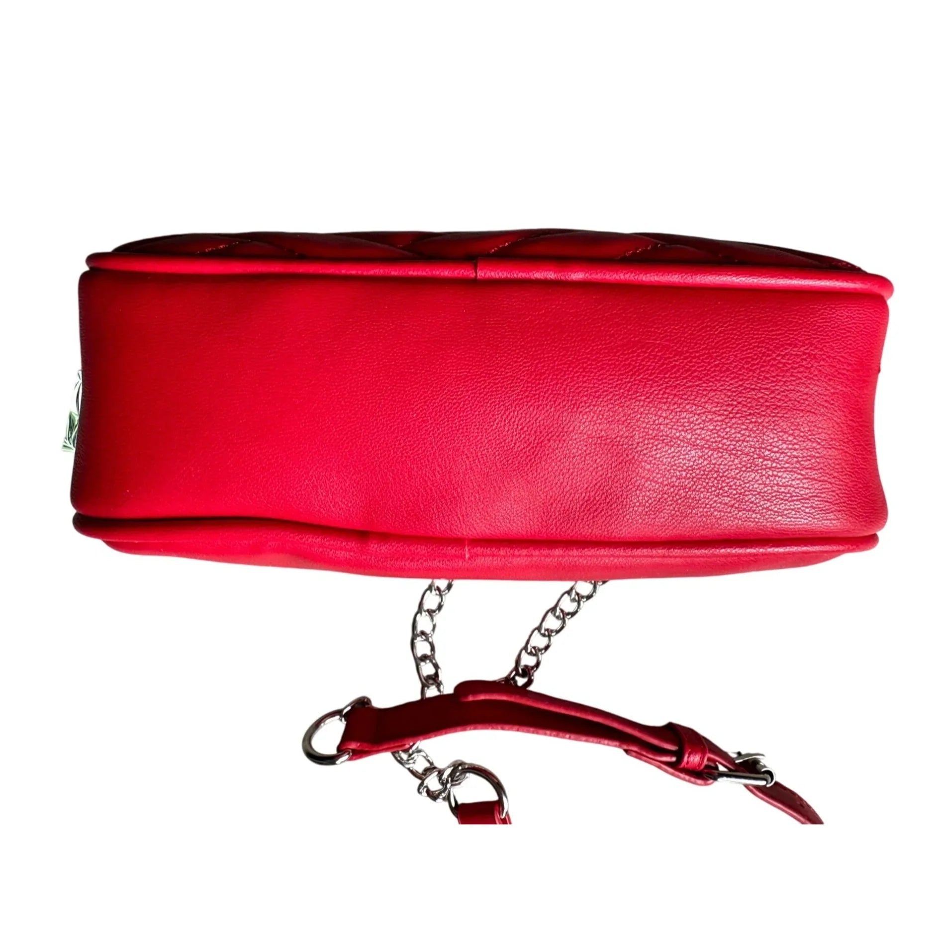Cute & Fun Badgley Mishka Red Camera Crossbody Bag with Slip Pocket - NWT! - Badgley Mischka - Bag - A+ Stuff