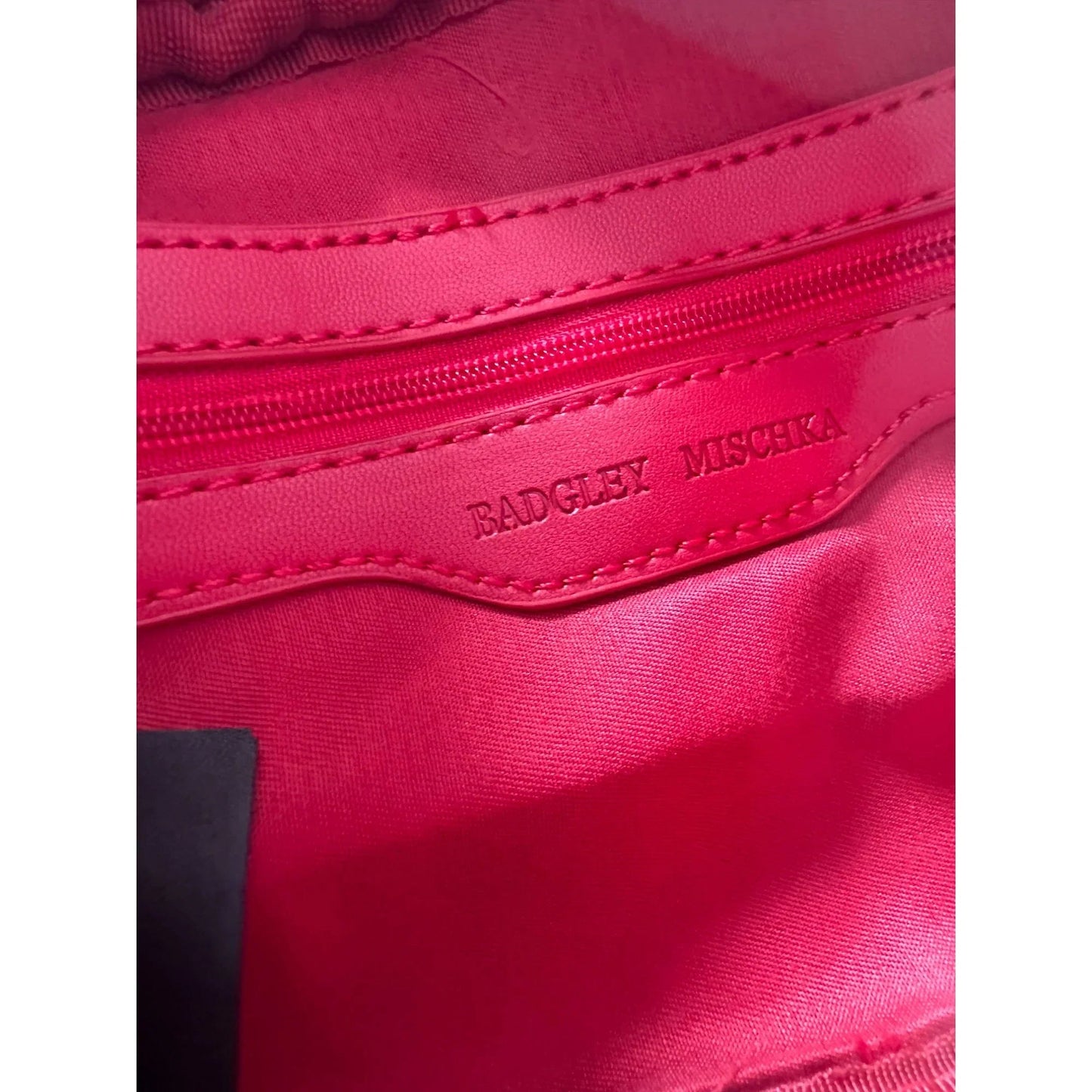 Cute & Fun Badgley Mishka Red Camera Crossbody Bag with Slip Pocket - NWT! - Badgley Mischka - Bag - A+ Stuff