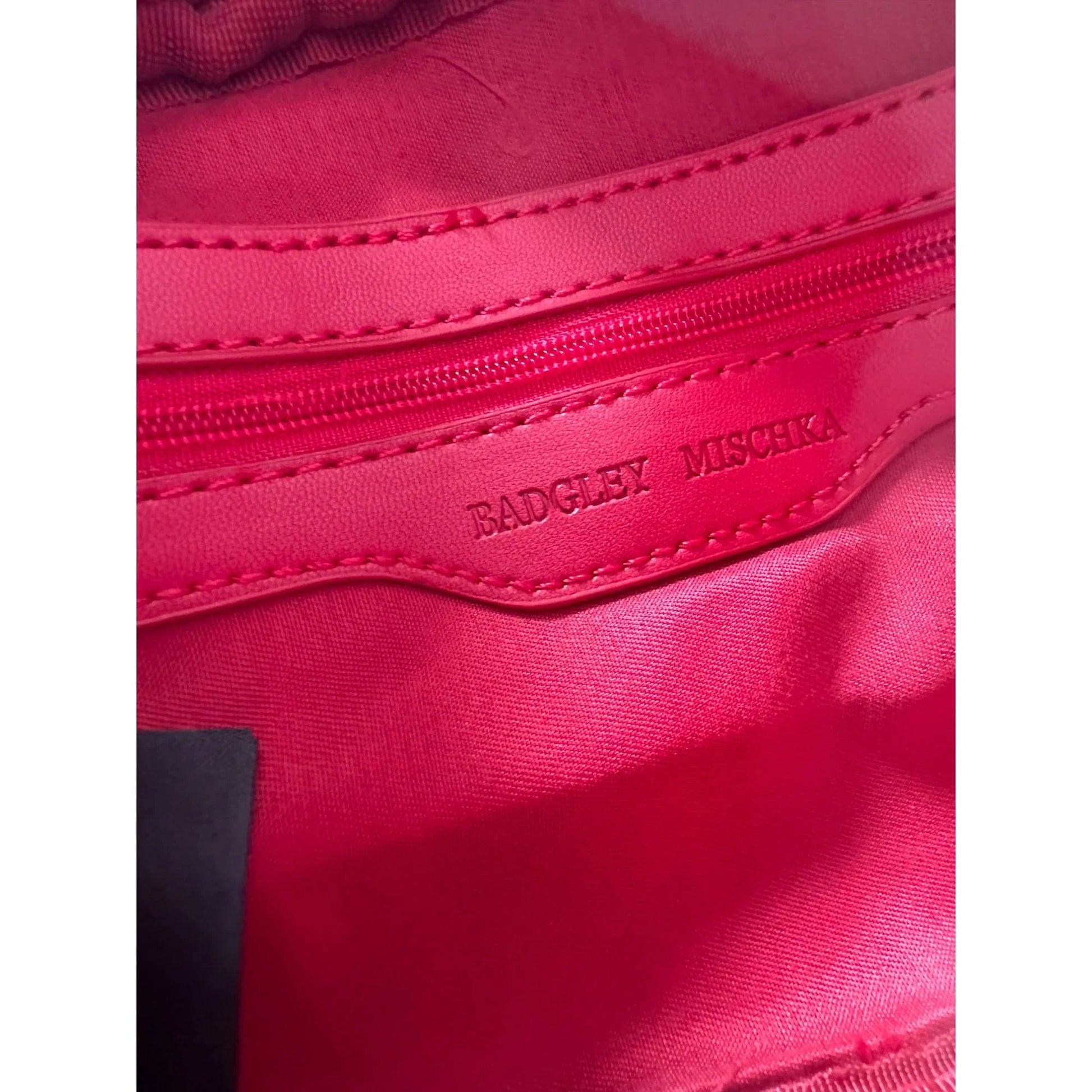 Cute & Fun Badgley Mishka Red Camera Crossbody Bag with Slip Pocket - NWT! - Badgley Mischka - Bag - A+ Stuff