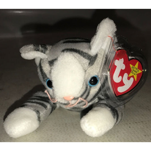 Vintage 1997 TY Beanie Baby Prance the Cat w/ tags