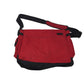 No Boundaries Red and Black School Bag with Pockets and Zippers