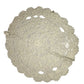 Set of 4 White/Cream Colored Handmade Crocheted Table Placemats/Doilies - A+ Stuff