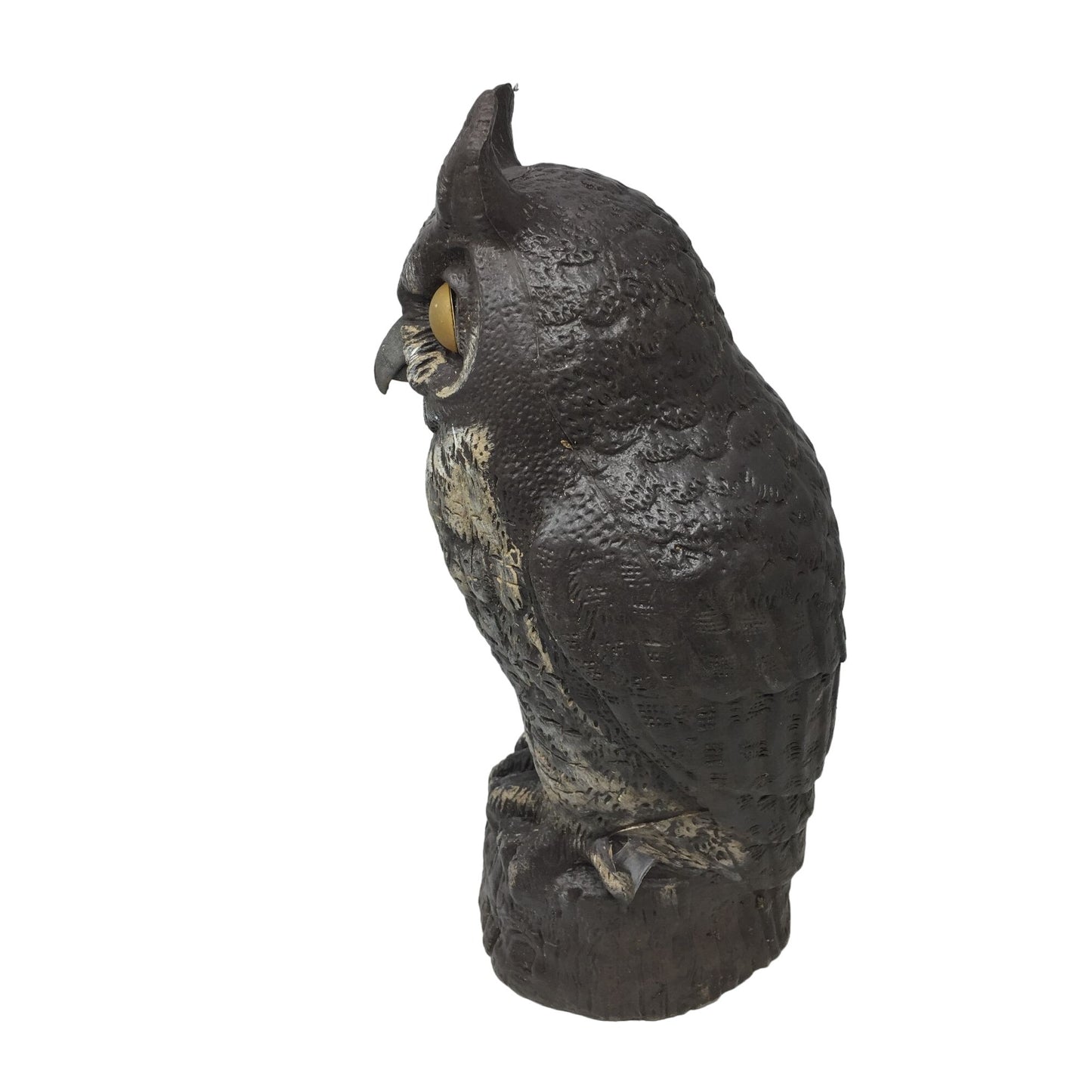 Dalen Products Life Sized Fake Owl Decoy for Outside - 16'' tall