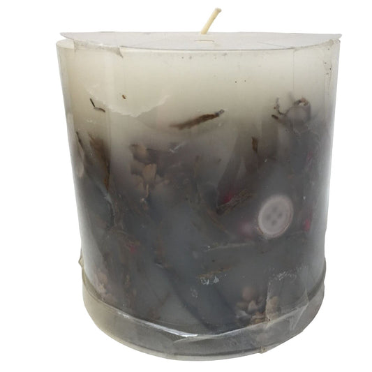 Hollyberry Single Wick Pillar Christmas Holiday Candle