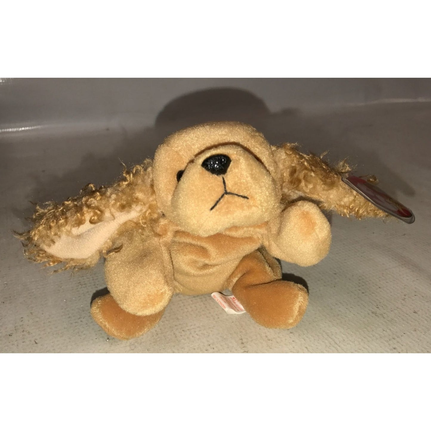 Vintage 1997 TY Beanie Baby with Tags Spunky the Dog