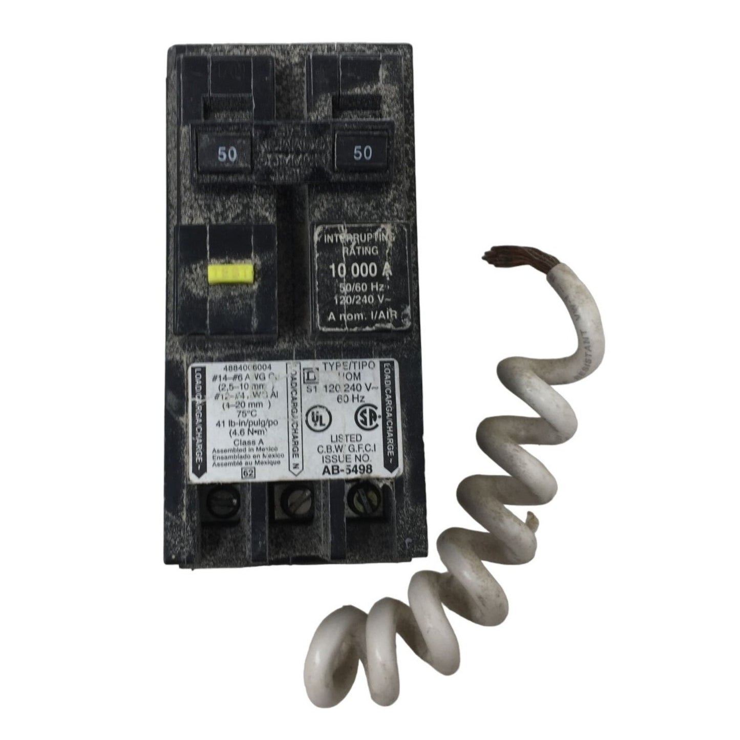 USED 3 Pole 50 Amp Circuit Breaker