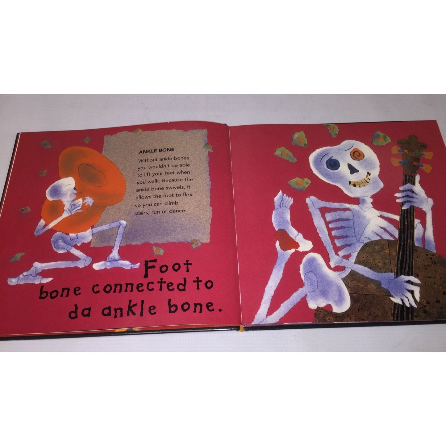 Dem Bones by Bob Barner Childrens Hardcover Book