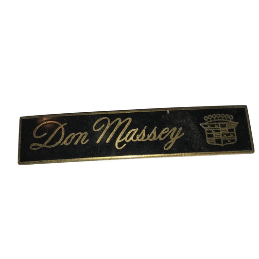 Don Massey Cadillac Auto Patch Emblem - Car Dealer Logo Patch