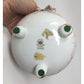 Vintage 3 Legged Lefton China Hand Painted Bowl/Planter Marked 50441