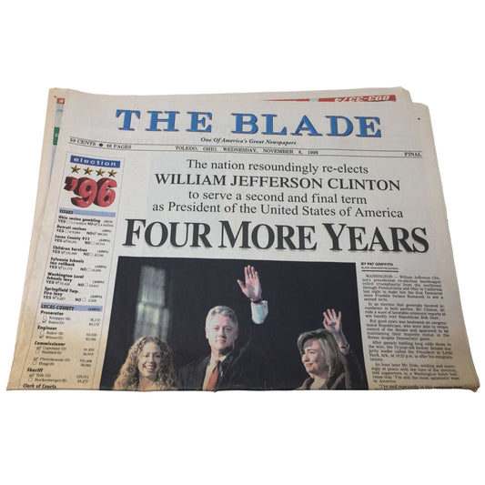 The Blade One of America's Great Newspapers Wed. Nov. 6, 1996